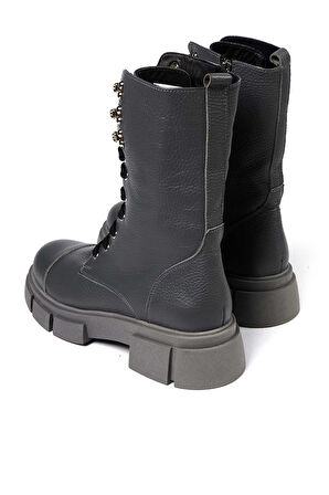 Bestello Bağcıklı Termoplastik Düz Bot 101-2401-21 Kadın Bot