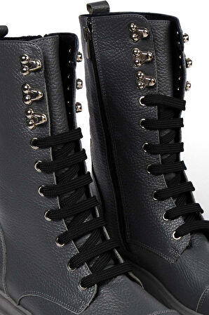 Bestello Bağcıklı Termoplastik Düz Bot 101-2401-21 Kadın Bot