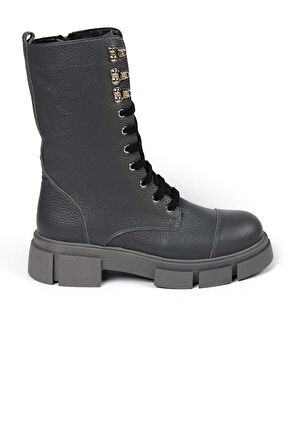 Bestello Bağcıklı Termoplastik Düz Bot 101-2401-21 Kadın Bot