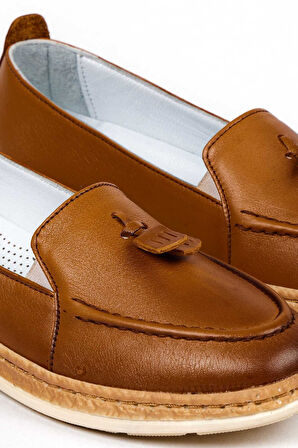 Bestello Püsküllü Poli Loafer 020-049 Kadın Ayakkabı