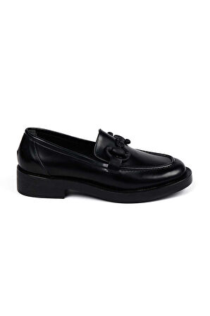 Bestello Tokalı Termoplastik Loafer 281-128 Kadın Ayakkabı