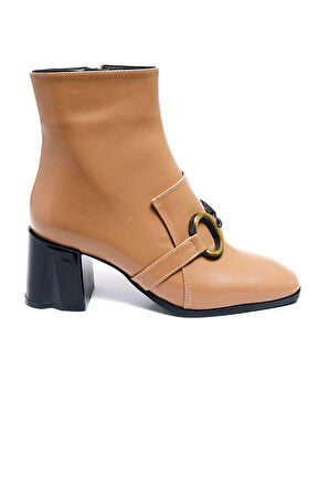 Bestello Tokalı Neolit Taban Topuklu Bot 281-740 Kadın Bot