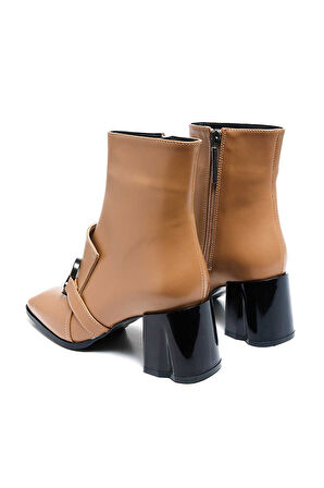 Bestello Tokalı Neolit Taban Topuklu Bot 281-740 Kadın Bot