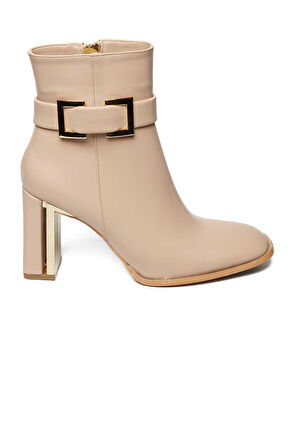 Bestello Bağcıksız Tokalı Neolit Taban Topuklu Bot 281-1189 Kadın Bot