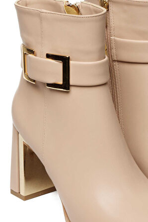 Bestello Bağcıksız Tokalı Neolit Taban Topuklu Bot 281-1189 Kadın Bot