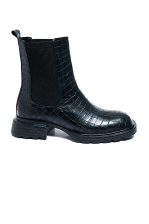 Bestello Lastikli Termo Taban Düz Bot 281-1908 Kadın Bot