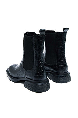 Bestello Lastikli Termo Taban Düz Bot 281-1908 Kadın Bot