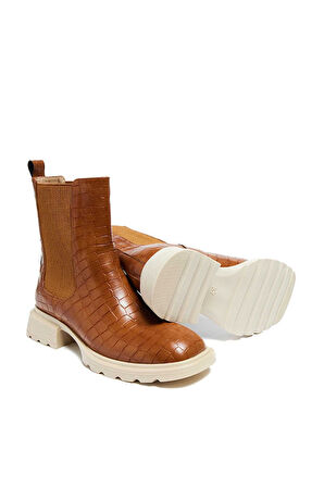 Bestello Lastikli Termo Taban Düz Bot 281-1908 Kadın Bot