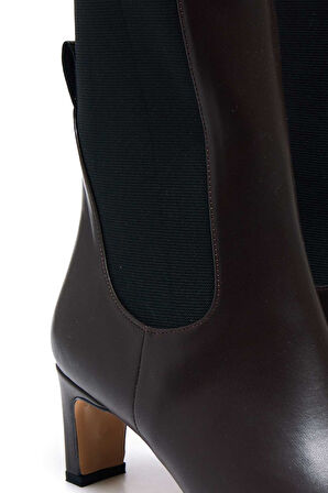 Bestello Ince Topuklu Neolit Taban Topuklu Bot 281-107 Kadın Bot