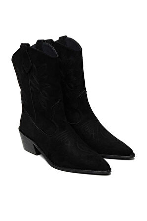 Bestello Bağcıksız Neolit Taban Western Bot 281-202-W Kadın Bot