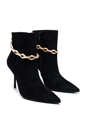 Bestello Ince Topuklu Neolit Taban Topuklu Bot 281-8012 Kadın Bot