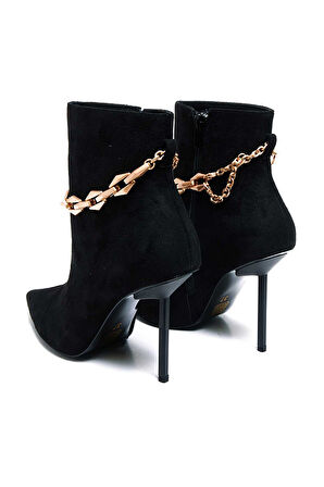 Bestello Ince Topuklu Neolit Taban Topuklu Bot 281-8012 Kadın Bot