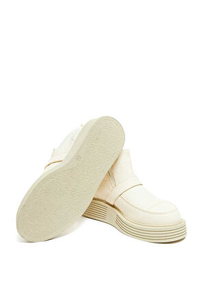 Bestello Bağcıksız Termo Taban Düz Bot 101-SNT22-100 Kadın Bot