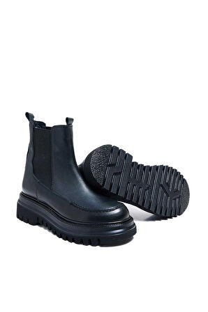 Bestello Lastikli Termo Taban Düz Bot 101-216574-25 Kadın Bot