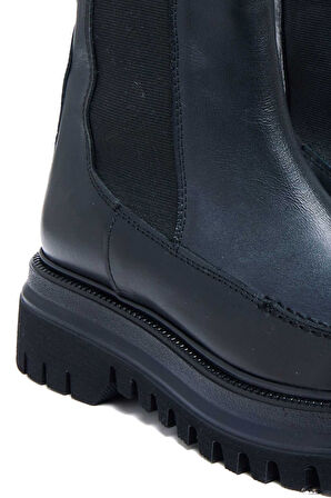 Bestello Lastikli Termo Taban Düz Bot 101-216574-25 Kadın Bot