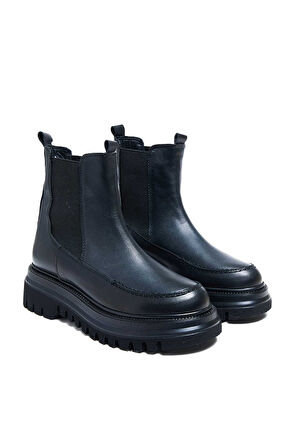 Bestello Lastikli Termo Taban Düz Bot 101-216574-25 Kadın Bot