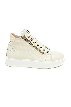 Bestello Fermuar Detaylı Eva Düz Bot 101-14725-131 Kadın Bot