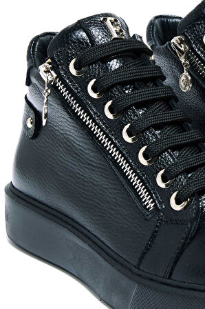 Bestello Fermuar Detaylı Eva Düz Bot 101-14725-131 Kadın Bot