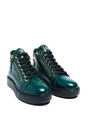 Bestello Fermuar Detaylı Eva Düz Bot 101-14725-131 Kadın Bot