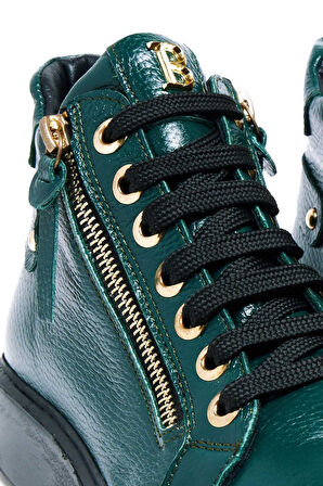 Bestello Fermuar Detaylı Eva Düz Bot 101-14725-131 Kadın Bot