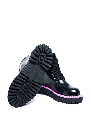 Bestello Bağcıklı Eva Taban Düz Bot 101-212519-20 Kadın Bot