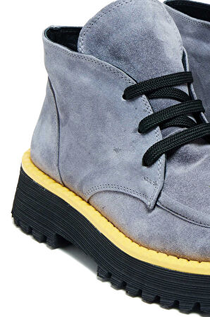 Bestello Bağcıklı Eva Taban Düz Bot 101-212519-36 Kadın Bot