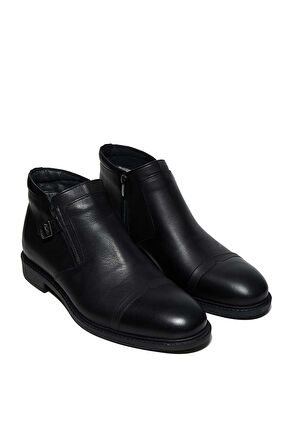Bestello Bağcıksız Kauçuk Taban Düz Bot 019-1242-24K Erkek Bot