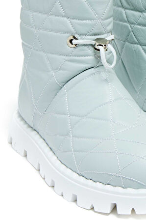 Bestello Kürklü Termoplastik Düz Bot 101-232518-15 Kadın Bot