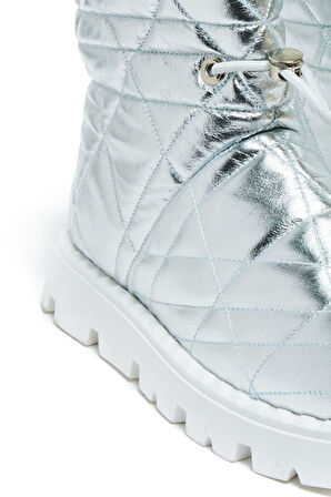 Bestello Kürklü Termoplastik Düz Bot 101-232518-15 Kadın Bot