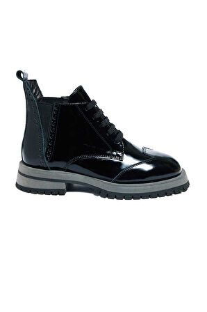 Bestello Bağcıklı Eva Taban Düz Bot 101-LTN01-11-24K Kadın Bot