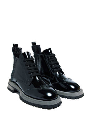 Bestello Bağcıklı Eva Taban Düz Bot 101-LTN01-11-24K Kadın Bot