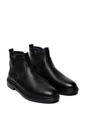 Bestello Bağcıksız Kauçuk Taban Düz Bot 023-702-24K Erkek Bot