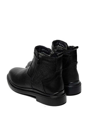 Bestello Bağcıksız Kauçuk Taban Düz Bot 023-702-24K Erkek Bot