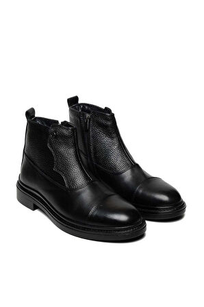 Bestello Bağcıksız Kauçuk Taban Düz Bot 023-231-24K Erkek Bot