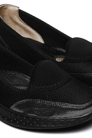 Bestello Bağcıksız Poli Taban Comfort 018-F218-24K Kadın Ayakkabı