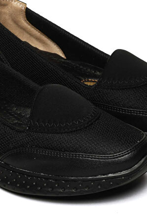 Bestello Bağcıksız Poli Taban Comfort 018-F218-24K Kadın Ayakkabı