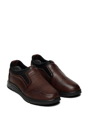 Bestello Bağcıksız Streç Detaylı Poli Taban Casual 011-809 Erkek Ayakkabı