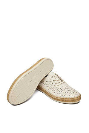 Bestello Bağcıklı Zımbalı Poli Taban Casual 020-008 Kadın Ayakkabı