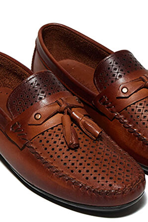 Bestello Bağcıksız Püsküllü Poli Taban Loafer 028-2036 Erkek Ayakkabı