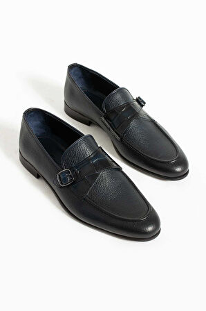 Bestello Bağcıksız Tokalı Neolit Taban Klasik 331-0206 Erkek Ayakkabı