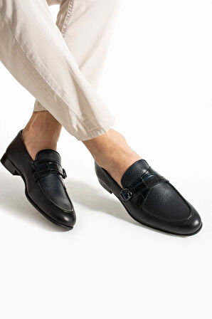 Bestello Bağcıksız Tokalı Neolit Taban Klasik 331-0206 Erkek Ayakkabı