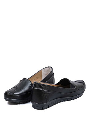 Bestello Bağcıksız Termo Taban Comfort 018-M127-25K Kadın Ayakkabı