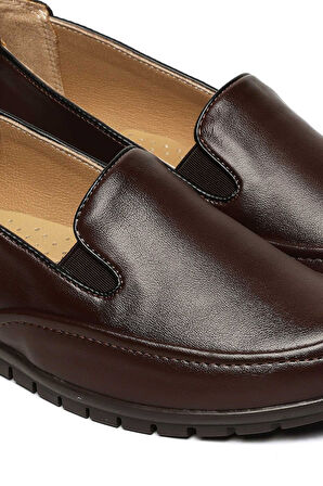 Bestello Bağcıksız Termo Taban Comfort 018-M136-25K Kadın Ayakkabı