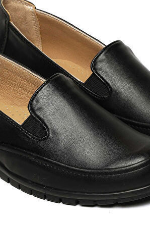 Bestello Bağcıksız Termo Taban Comfort 018-M136-25K Kadın Ayakkabı