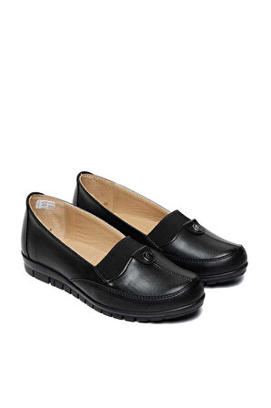 Bestello Bağcıksız Termo Taban Comfort 018-M97-25K Kadın Ayakkabı