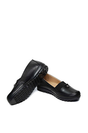 Bestello Bağcıksız Termo Taban Comfort 018-M97-25K Kadın Ayakkabı