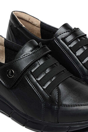 Bestello Cırtlı Poli Taban Comfort 018-F202-25K Kadın Ayakkabı