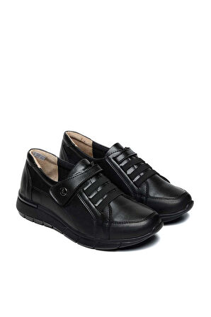 Bestello Cırtlı Poli Taban Comfort 018-F202-25K Kadın Ayakkabı