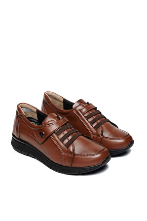 Bestello Cırtlı Poli Taban Comfort 018-F202-25K Kadın Ayakkabı