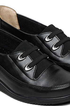 Bestello Lastikli Poli Taban Comfot 018-C531 Kadın Ayakkabı